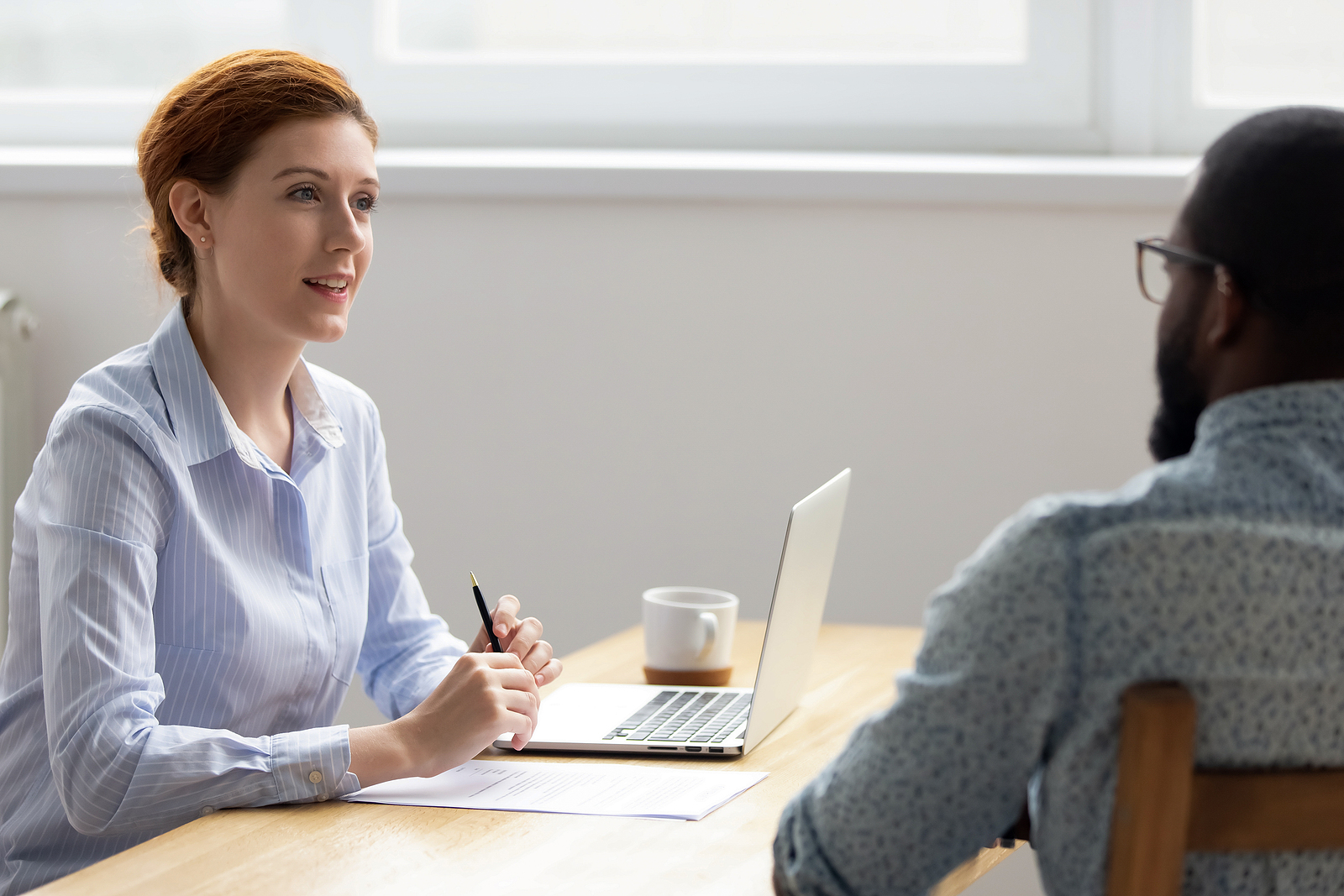 Taurean Consulting Group IT Recruiter preparing a job candidate for their job interview.