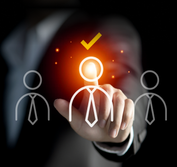 vecteezy_businessman-hand-selecting-job-candidates-recruitment_16343314_53 1